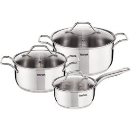 Tefal Cookware Set, 6 pieces - Silv