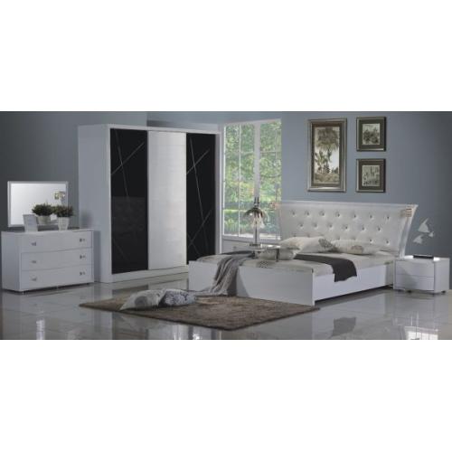 Galaxy Design Bedroom Set - King, S